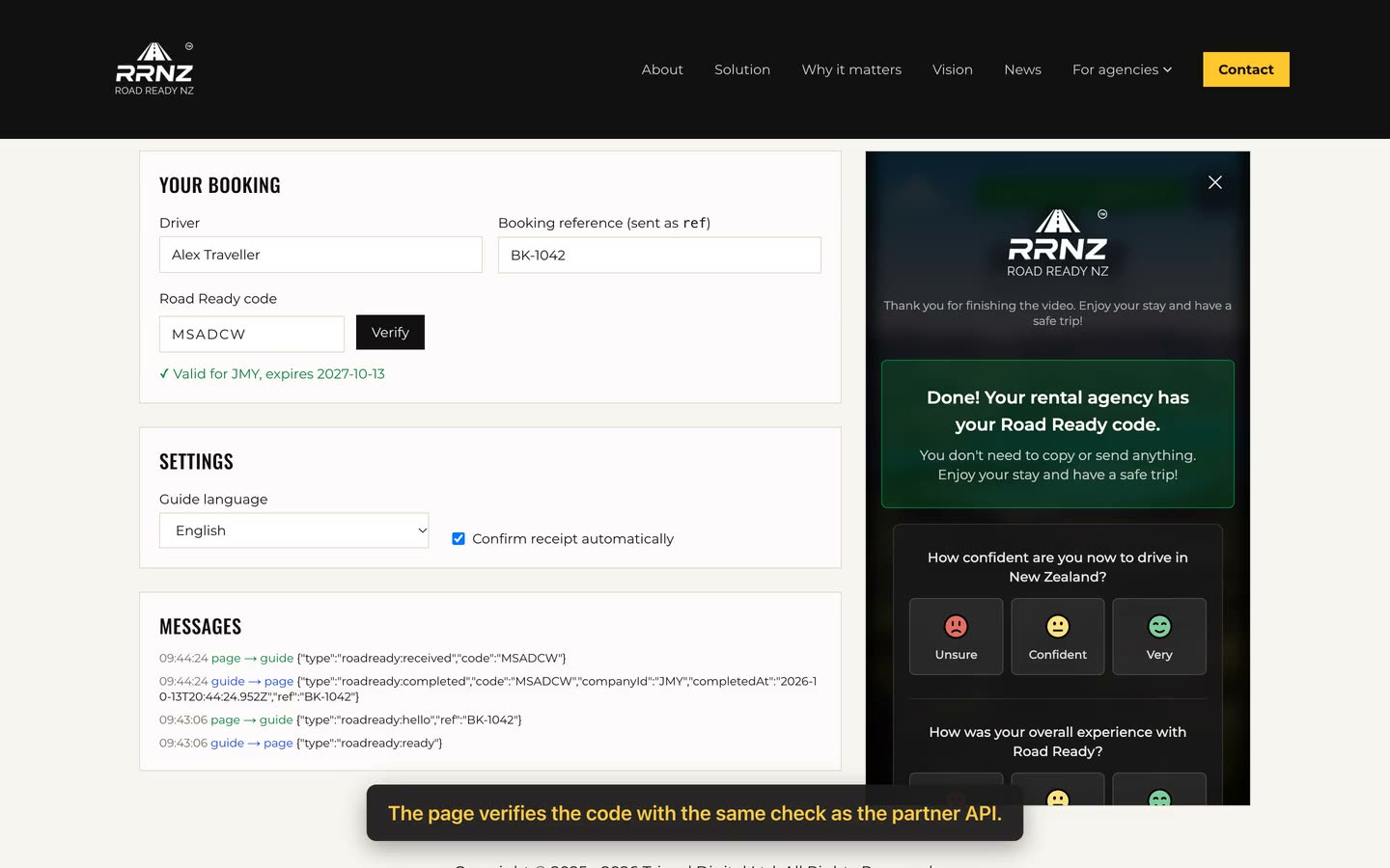 Watch the one-minute demo